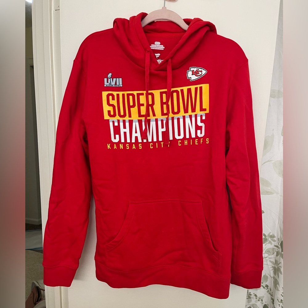 Fanatics Kansas City Chiefs Red & Yellow Super Bowl Champions Hoodie